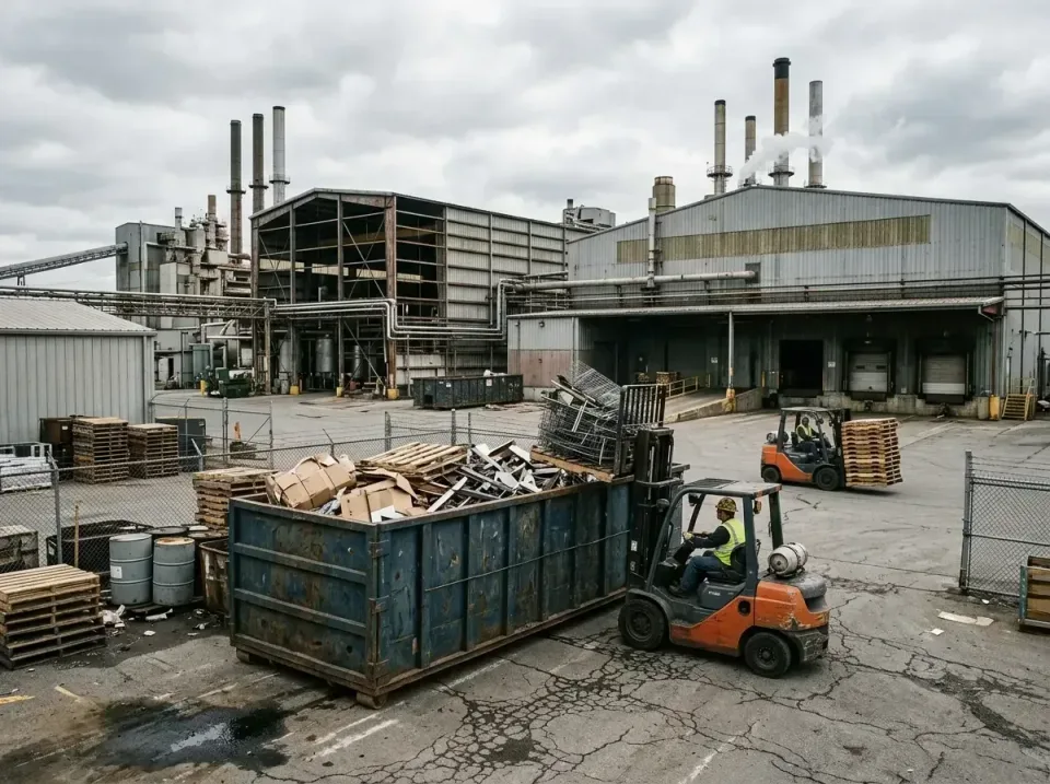 industrial-factory-scrap-conta-003 — frequently asked questions, Cheap Roll-off Dumpster Rentals in West Bay Shore, NY